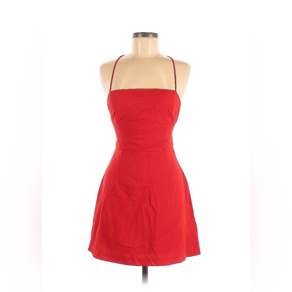 Princess Polly Red cocktail dress, measurements attached